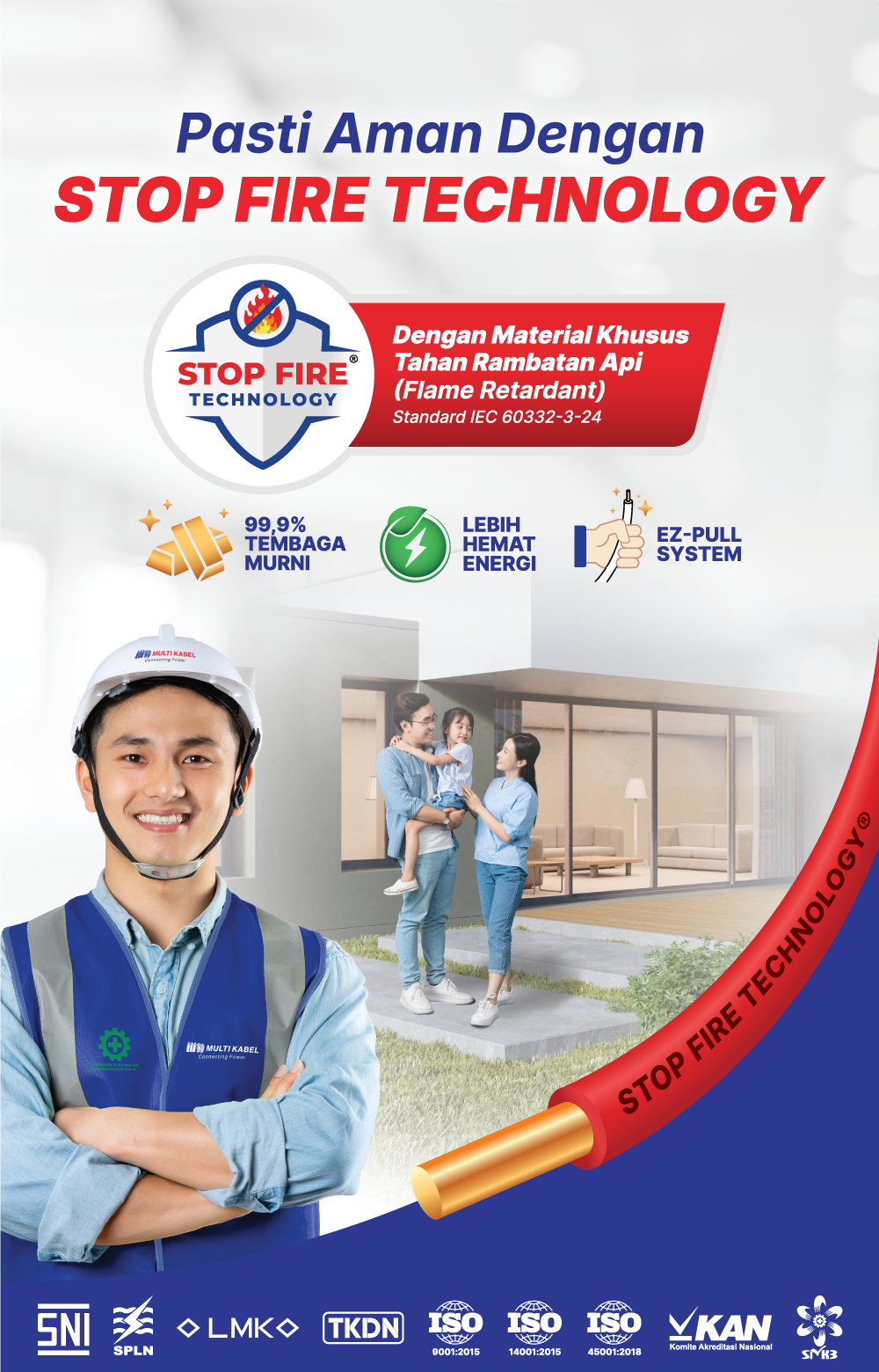 Banner Mobile Pasti Aman dengan Stop Fire Technology